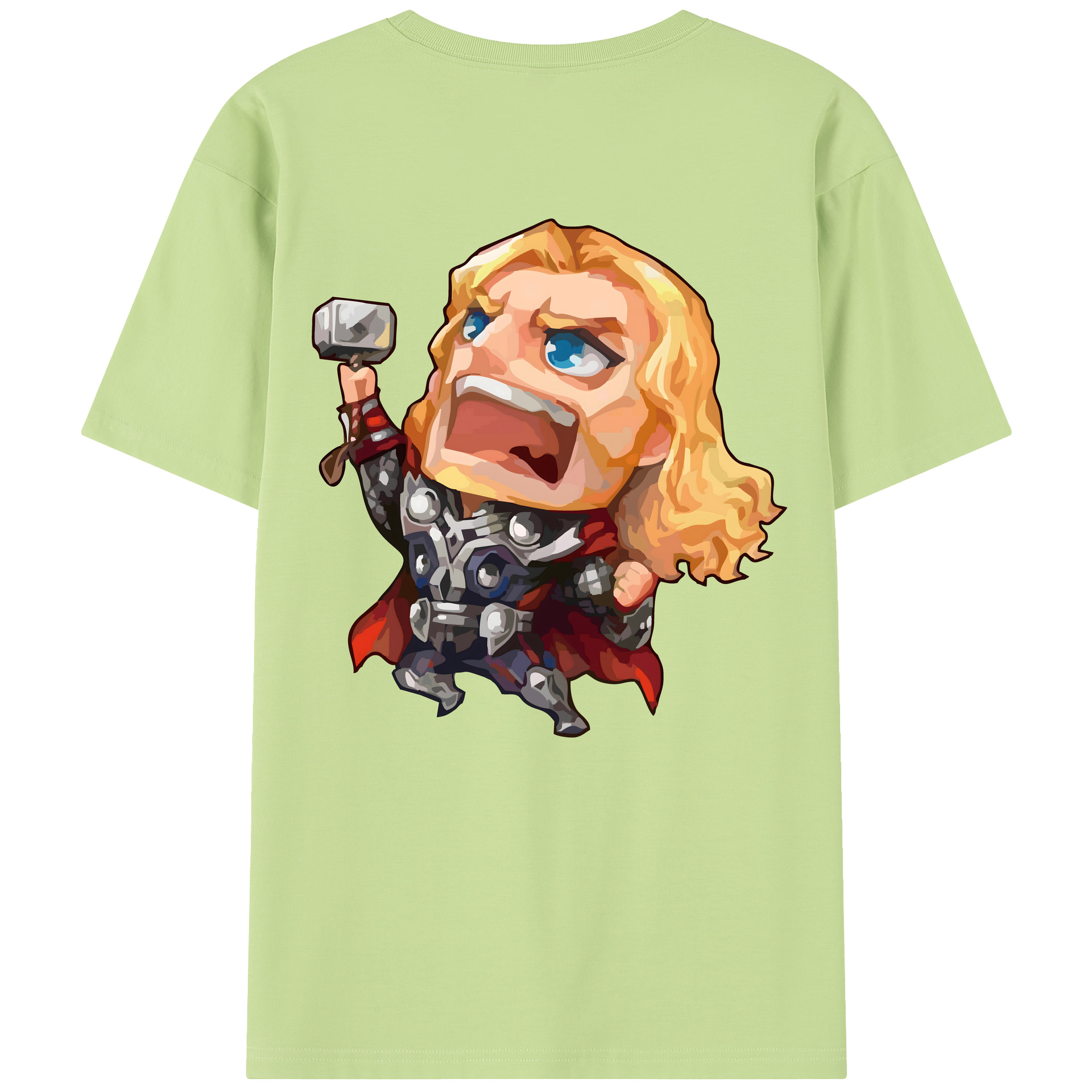 （画像用） アベンジャーズ The Avengers 綿100％半袖Tシャツ（背面プリント）